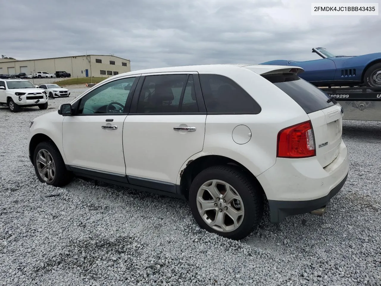 2011 Ford Edge Sel VIN: 2FMDK4JC1BBB43435 Lot: 71456734