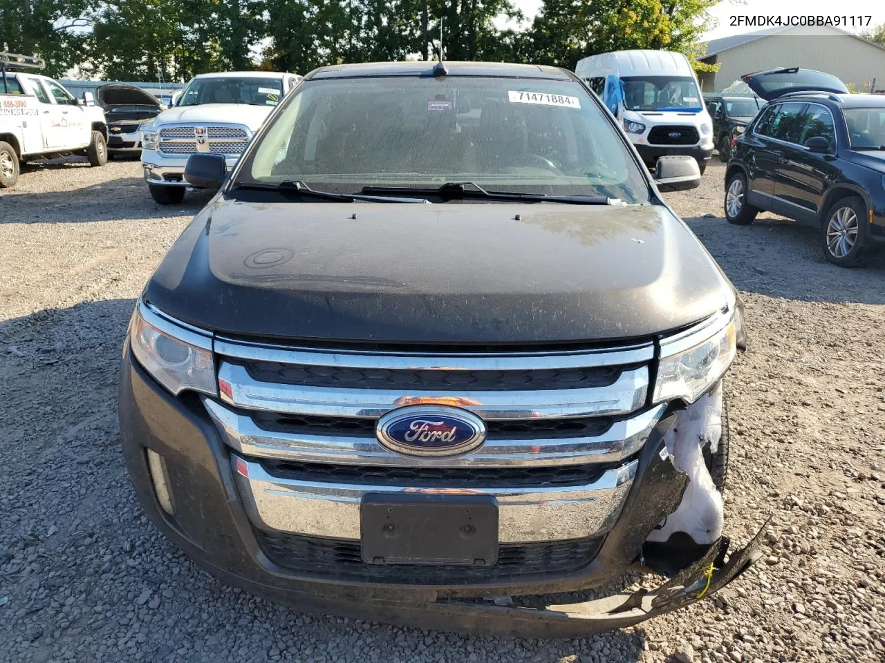 2FMDK4JC0BBA91117 2011 Ford Edge Sel