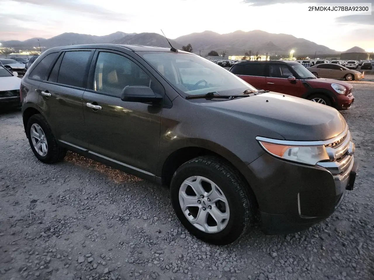 2FMDK4JC7BBA92300 2011 Ford Edge Sel