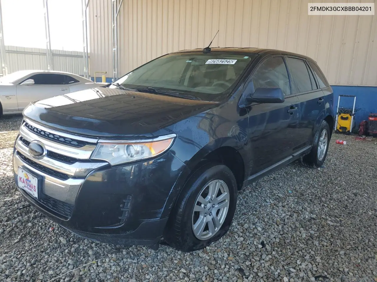2FMDK3GCXBBB04201 2011 Ford Edge Se
