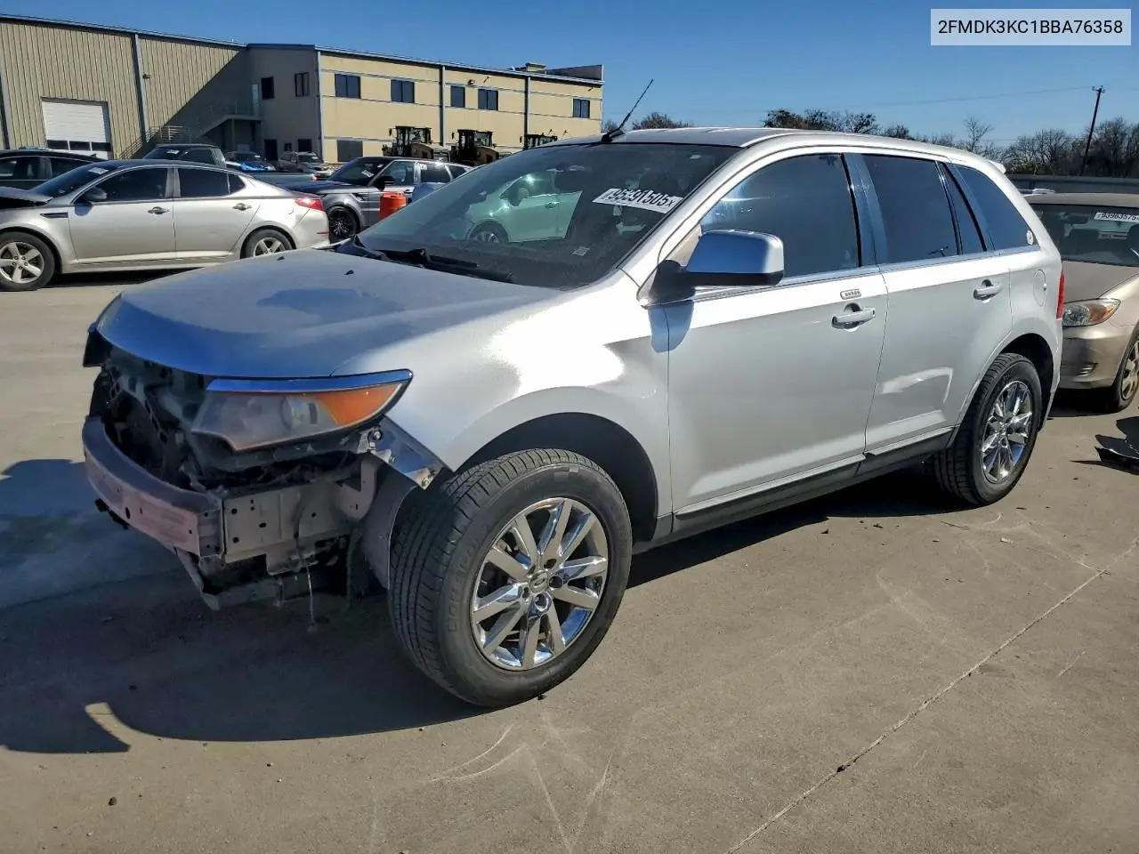 2FMDK3KC1BBA76358 2011 Ford Edge Limited