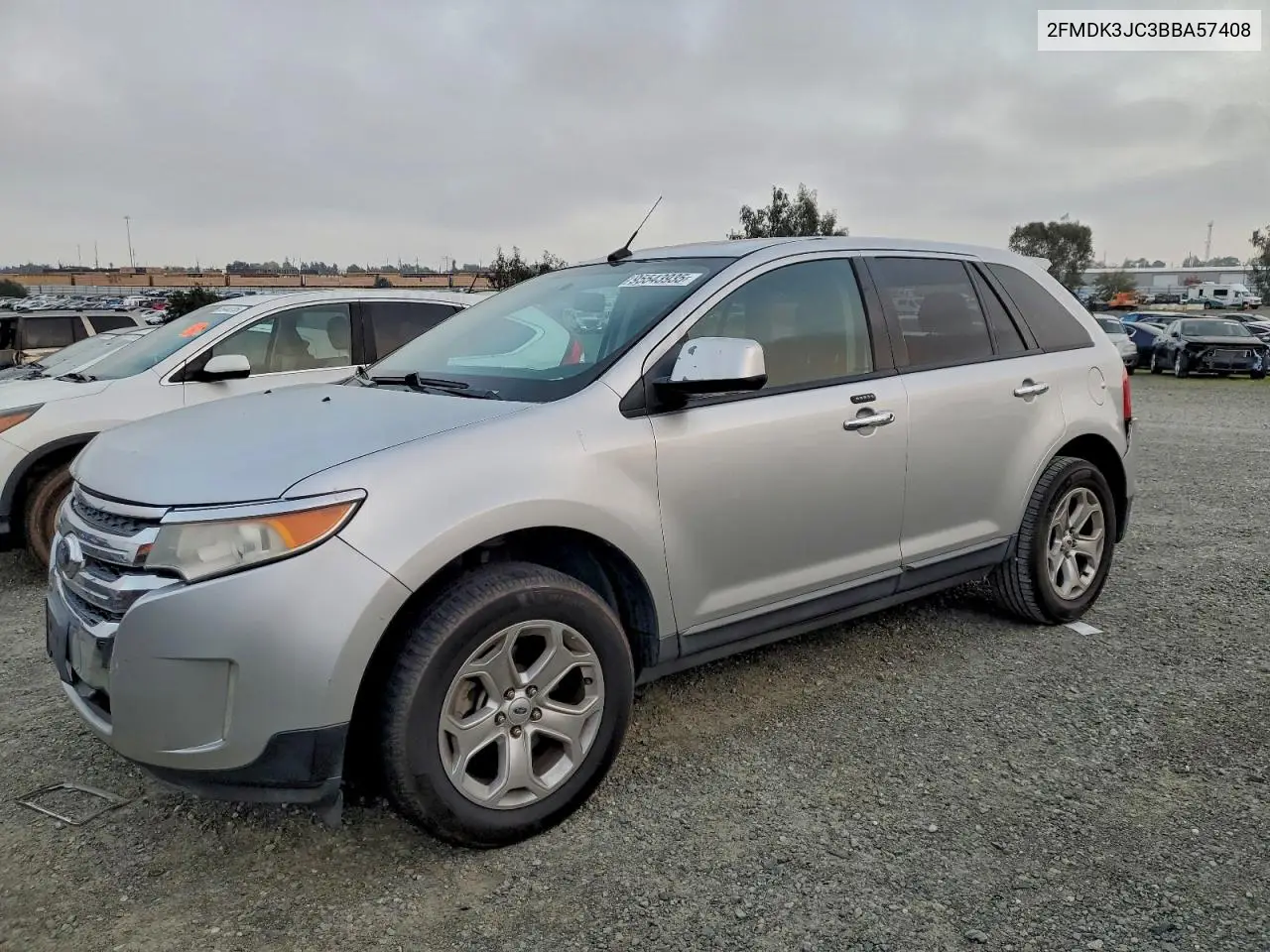 2FMDK3JC3BBA57408 2011 Ford Edge Sel