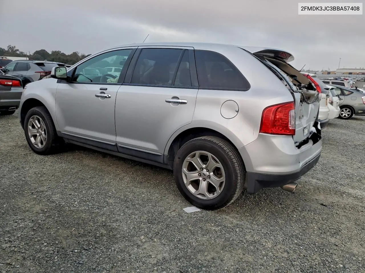 2FMDK3JC3BBA57408 2011 Ford Edge Sel