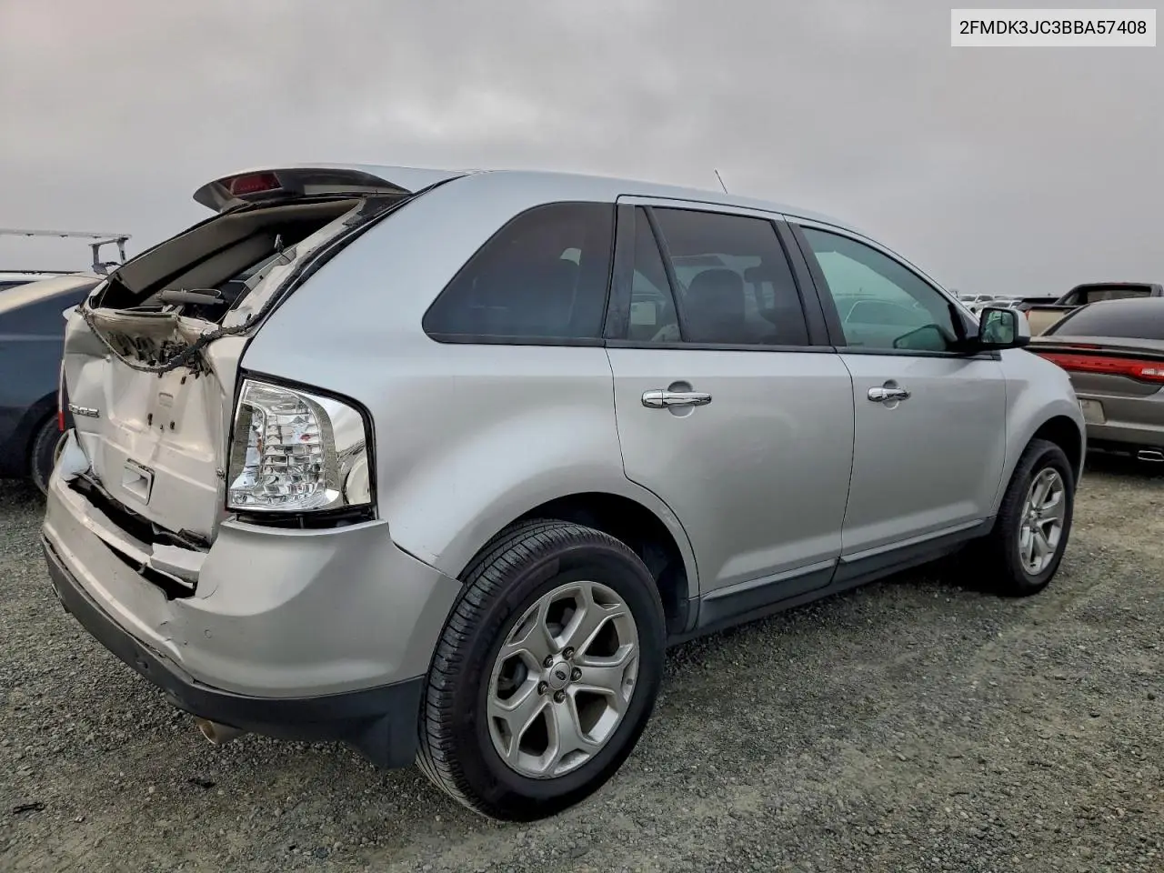2FMDK3JC3BBA57408 2011 Ford Edge Sel