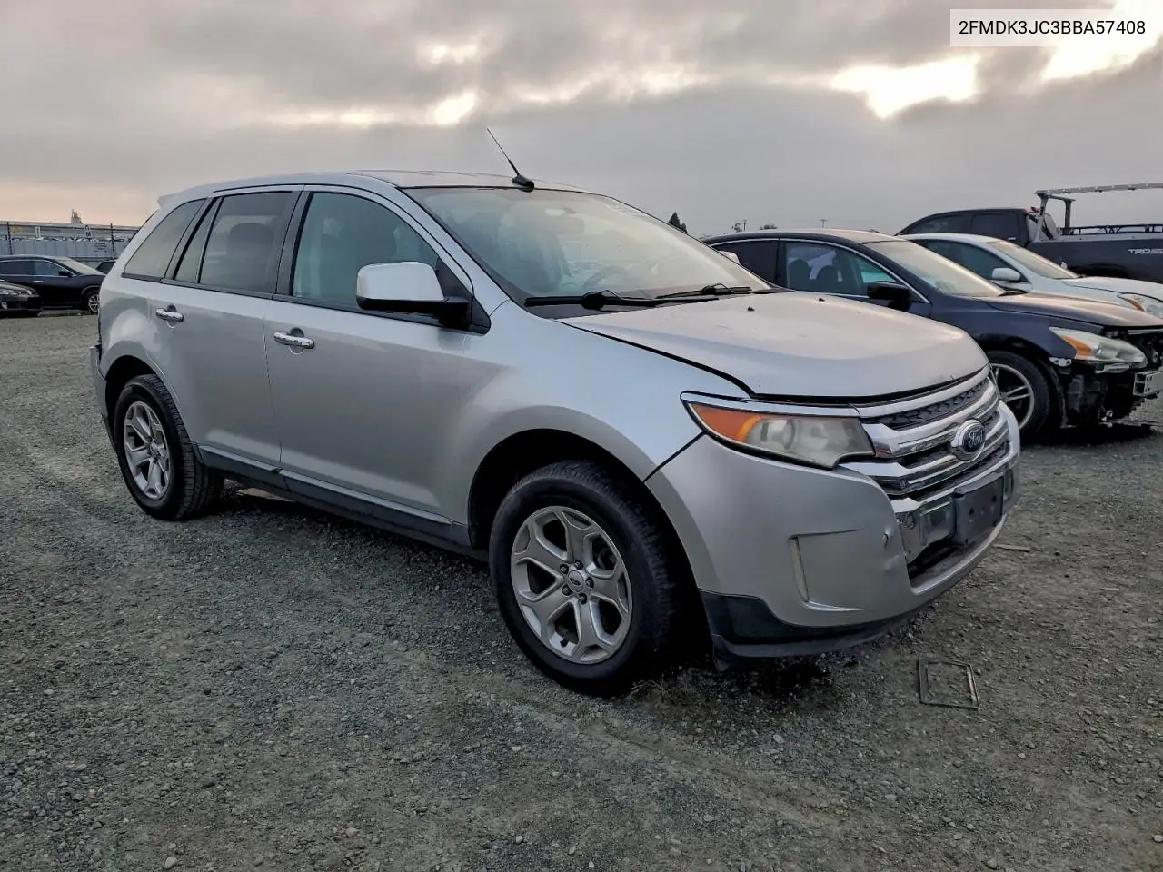 2FMDK3JC3BBA57408 2011 Ford Edge Sel