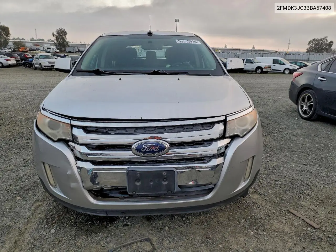 2FMDK3JC3BBA57408 2011 Ford Edge Sel