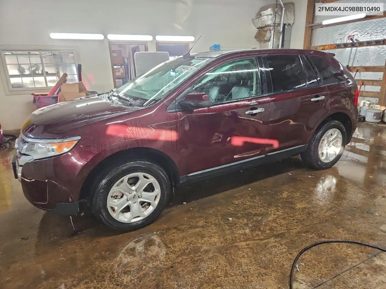 2FMDK4JC9BBB10490 2011 Ford Edge Sel