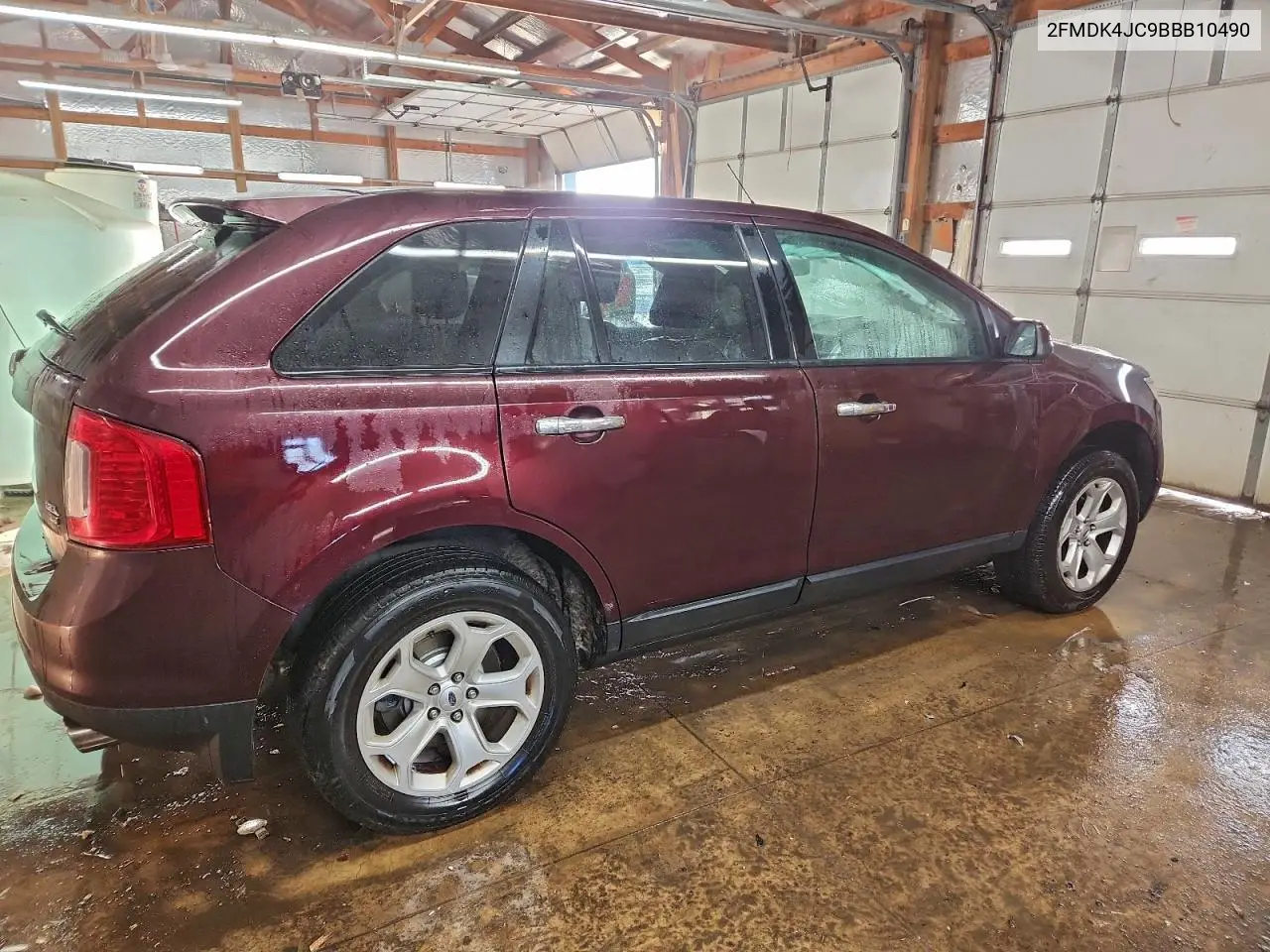2FMDK4JC9BBB10490 2011 Ford Edge Sel
