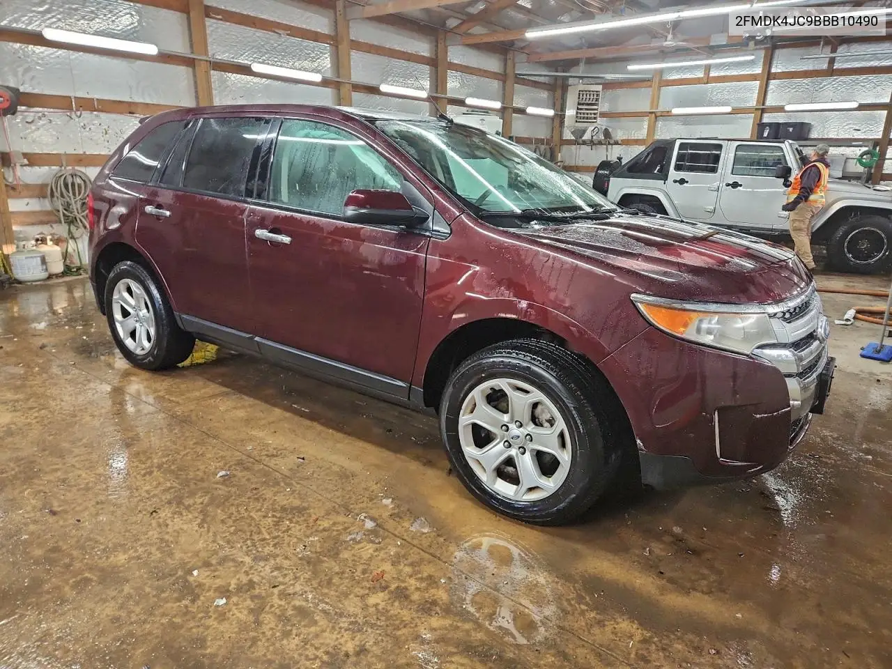 2FMDK4JC9BBB10490 2011 Ford Edge Sel