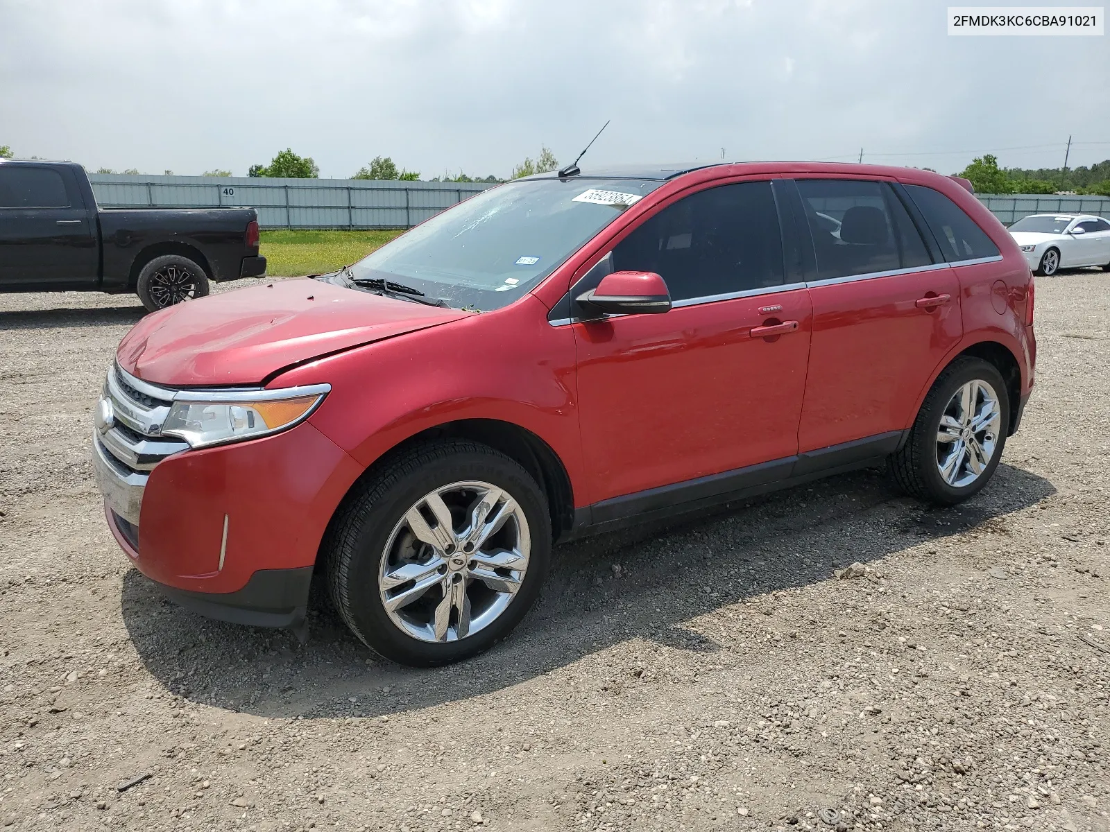 2012 Ford Edge Limited VIN: 2FMDK3KC6CBA91021 Lot: 55923864