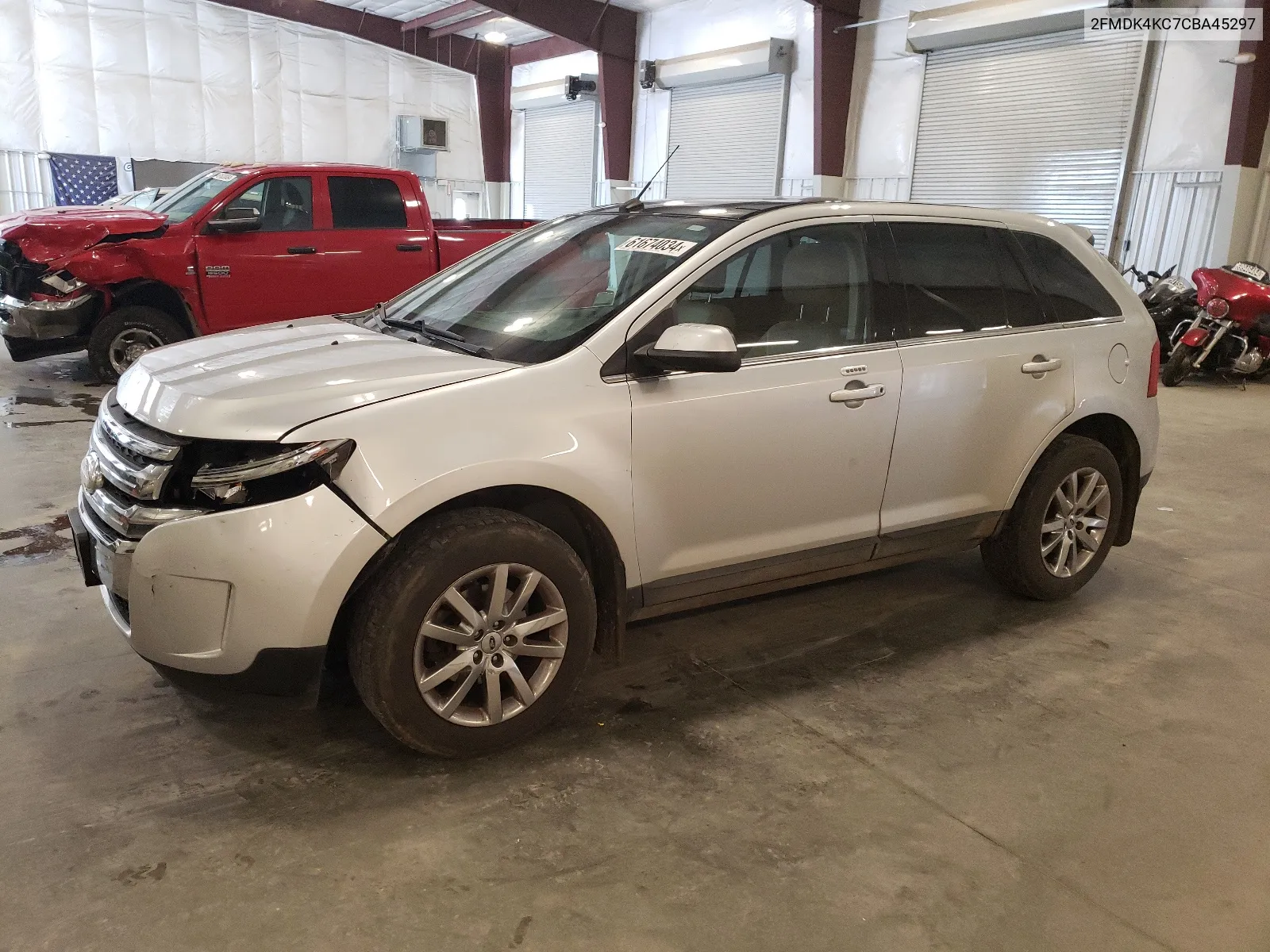 2FMDK4KC7CBA45297 2012 Ford Edge Limited