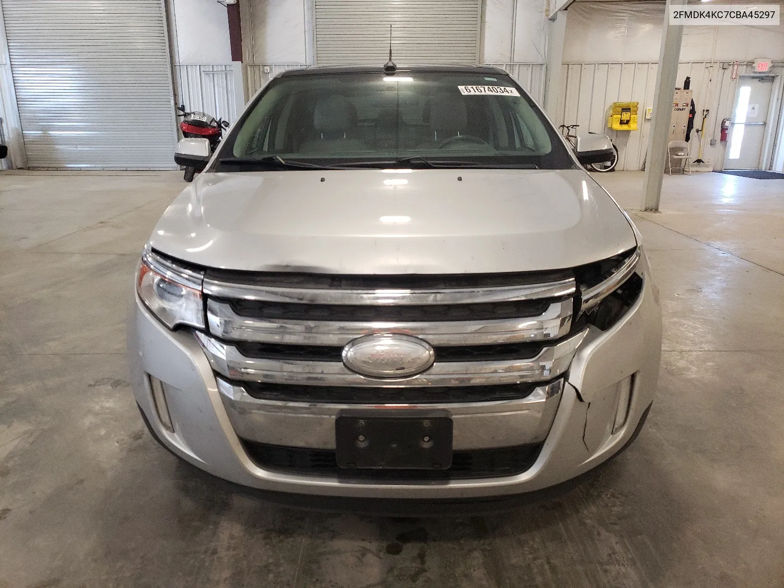 2012 Ford Edge Limited VIN: 2FMDK4KC7CBA45297 Lot: 61674034