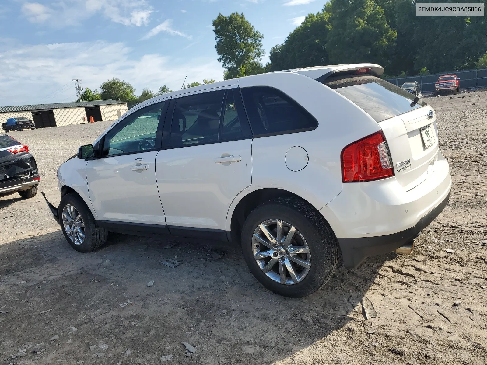 2012 Ford Edge Sel VIN: 2FMDK4JC9CBA85866 Lot: 62217814