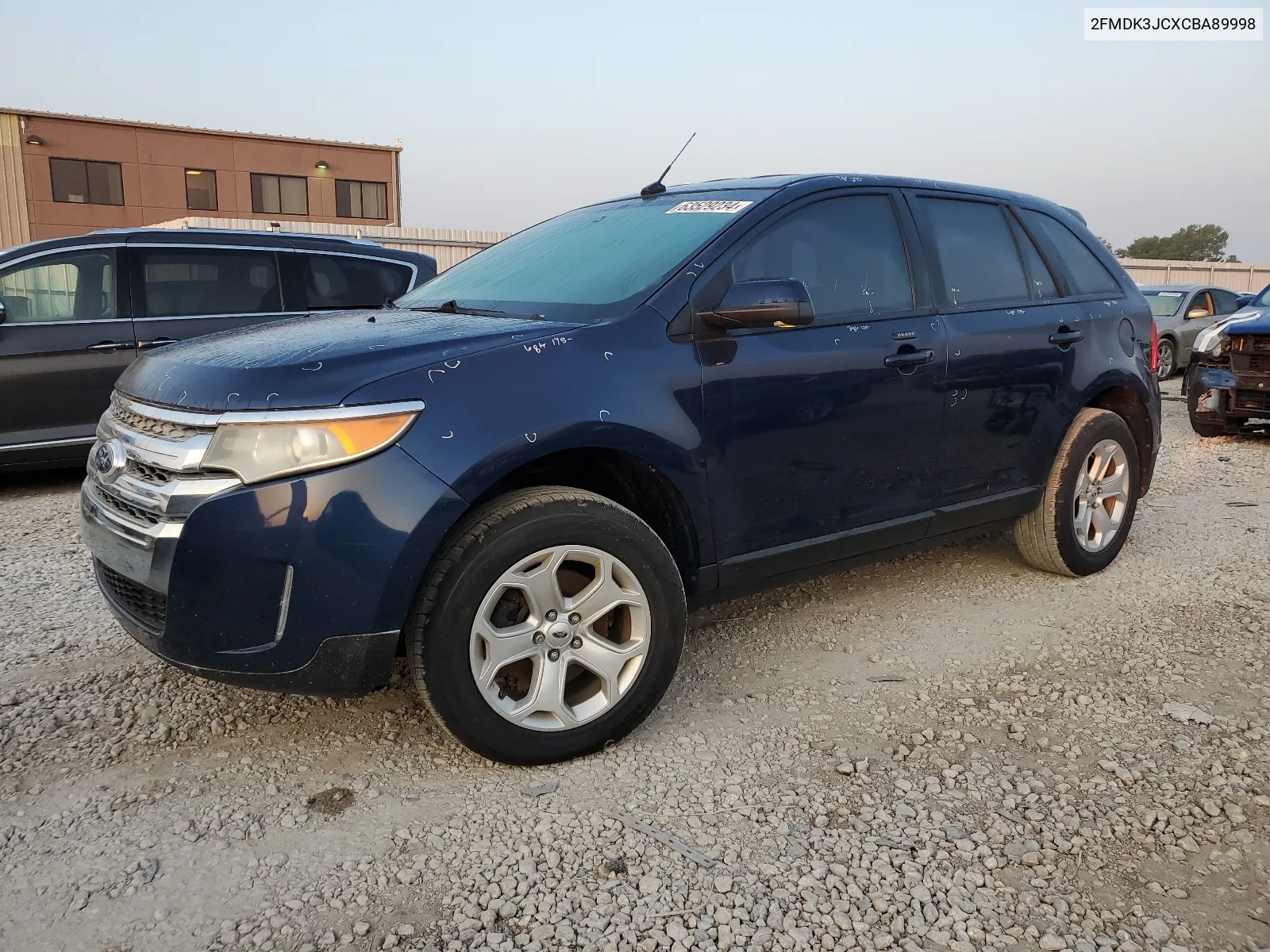 2FMDK3JCXCBA89998 2012 Ford Edge Sel