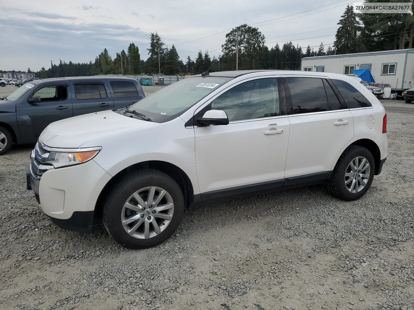 2012 Ford Edge Limited VIN: 2FMDK4KC4CBA27677 Lot: 63532334