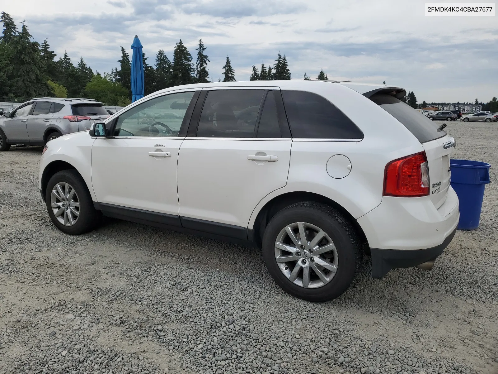 2012 Ford Edge Limited VIN: 2FMDK4KC4CBA27677 Lot: 63532334