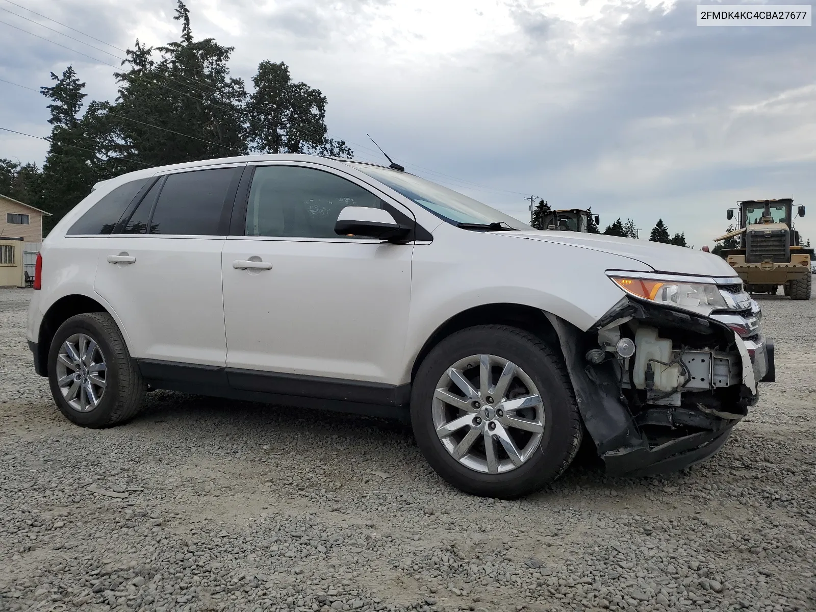 2012 Ford Edge Limited VIN: 2FMDK4KC4CBA27677 Lot: 63532334