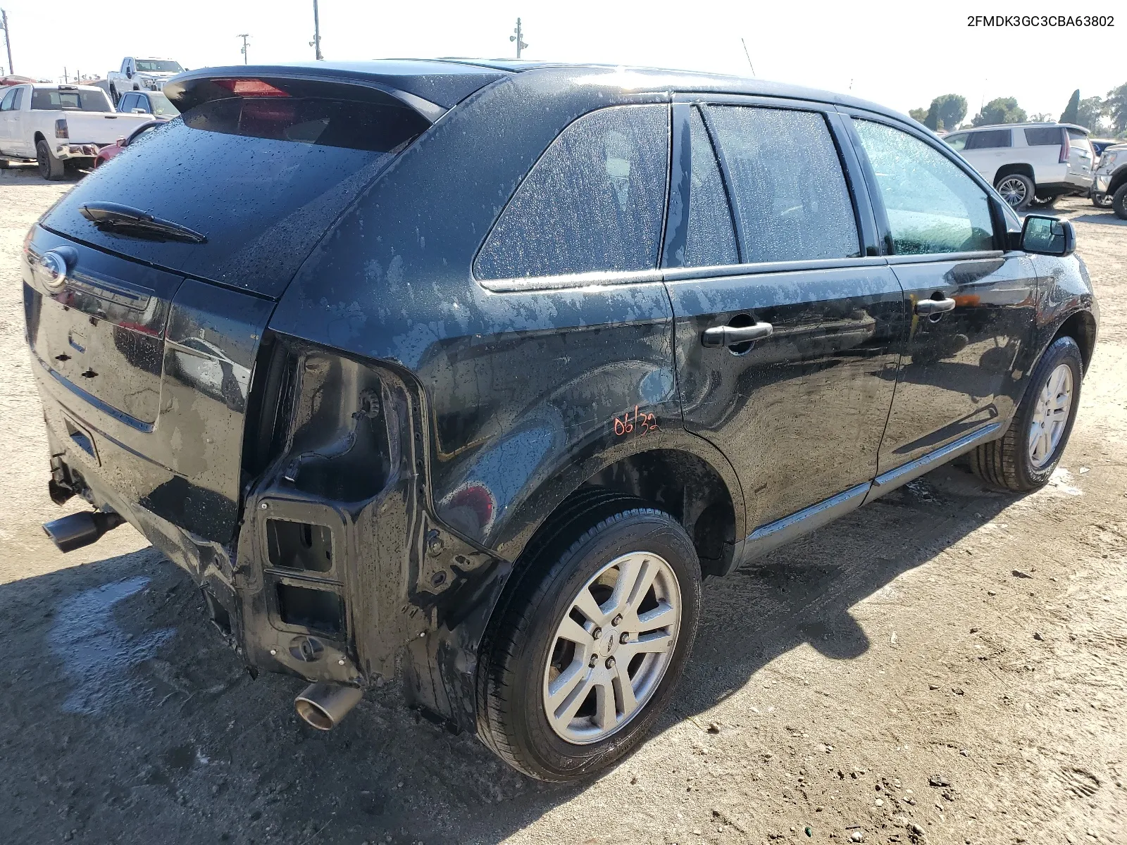 2012 Ford Edge Se VIN: 2FMDK3GC3CBA63802 Lot: 64146224