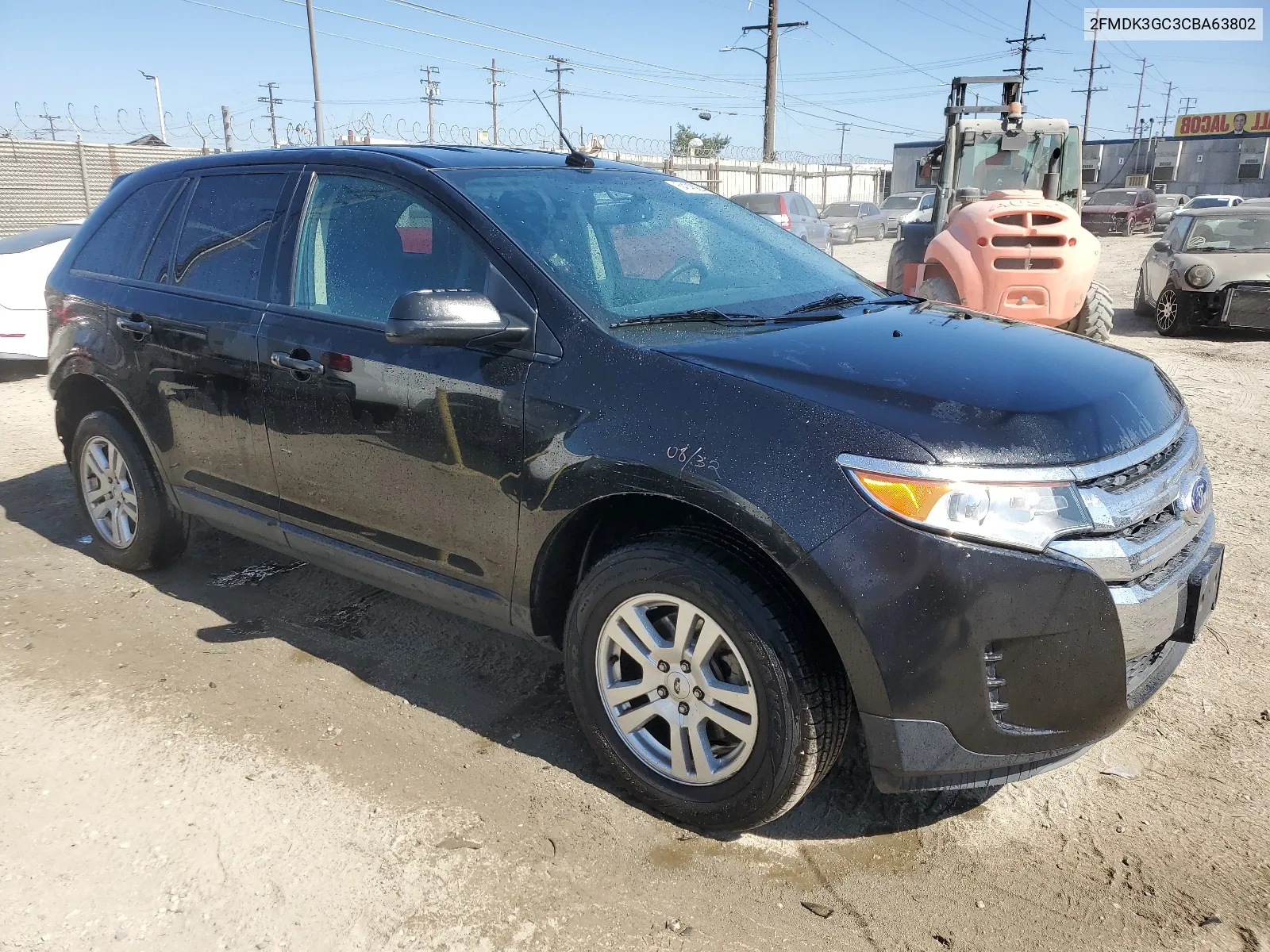 2012 Ford Edge Se VIN: 2FMDK3GC3CBA63802 Lot: 64146224