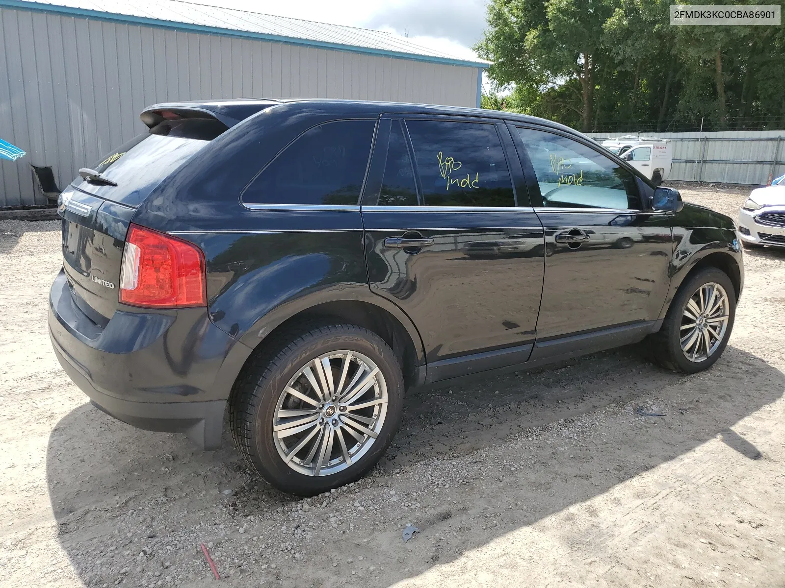 2FMDK3KC0CBA86901 2012 Ford Edge Limited