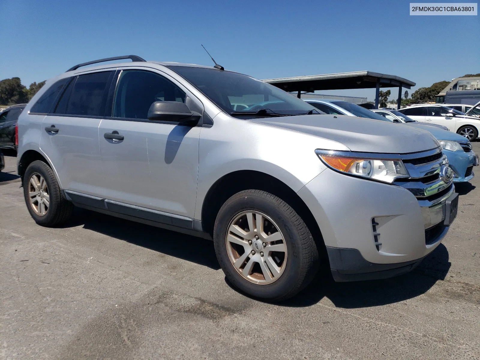 2012 Ford Edge Se VIN: 2FMDK3GC1CBA63801 Lot: 64496134