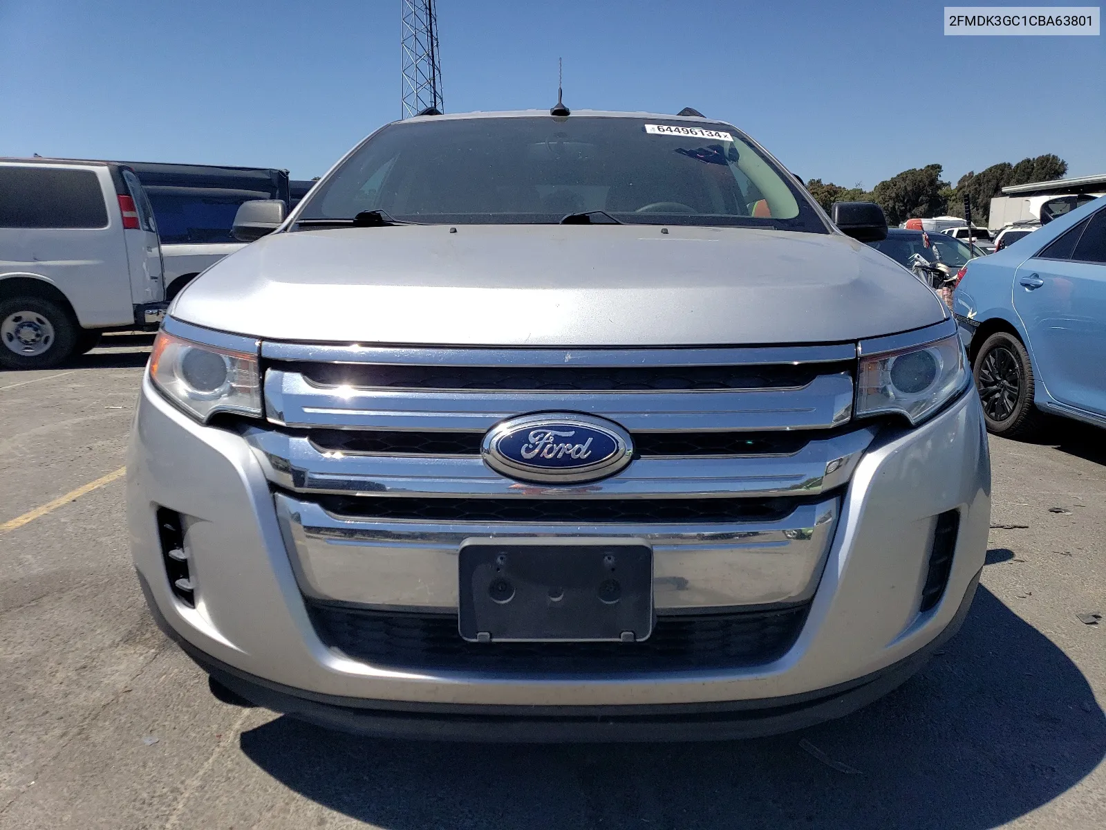 2FMDK3GC1CBA63801 2012 Ford Edge Se