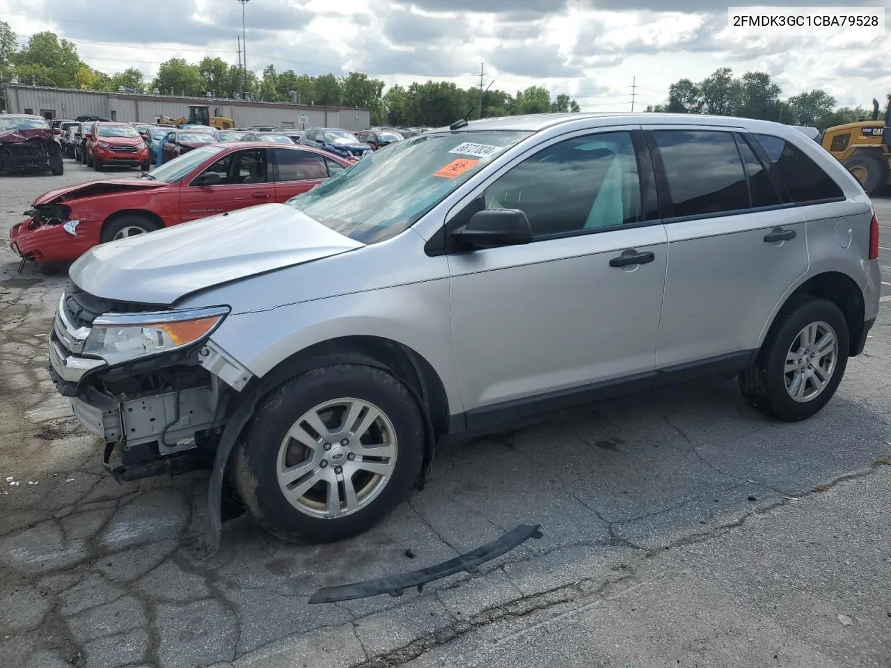 2012 Ford Edge Se VIN: 2FMDK3GC1CBA79528 Lot: 66727834