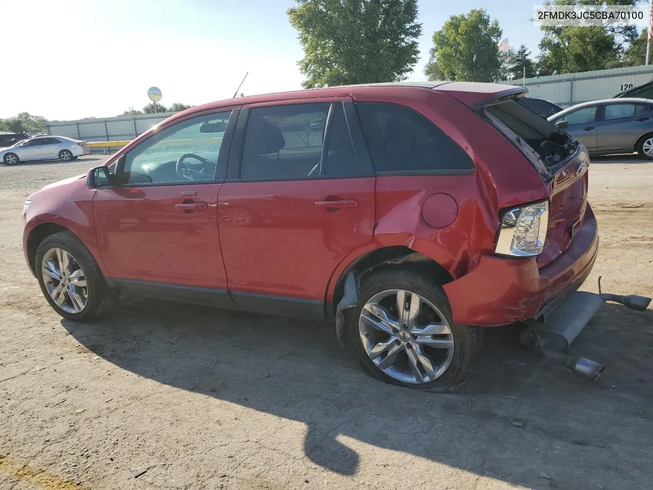 2FMDK3JC5CBA70100 2012 Ford Edge Sel