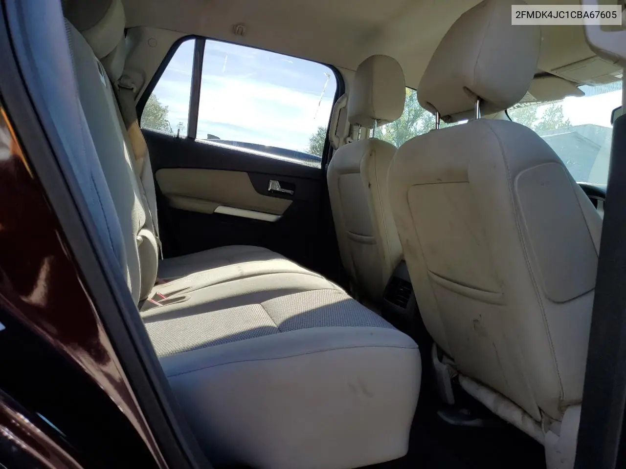 2FMDK4JC1CBA67605 2012 Ford Edge Sel