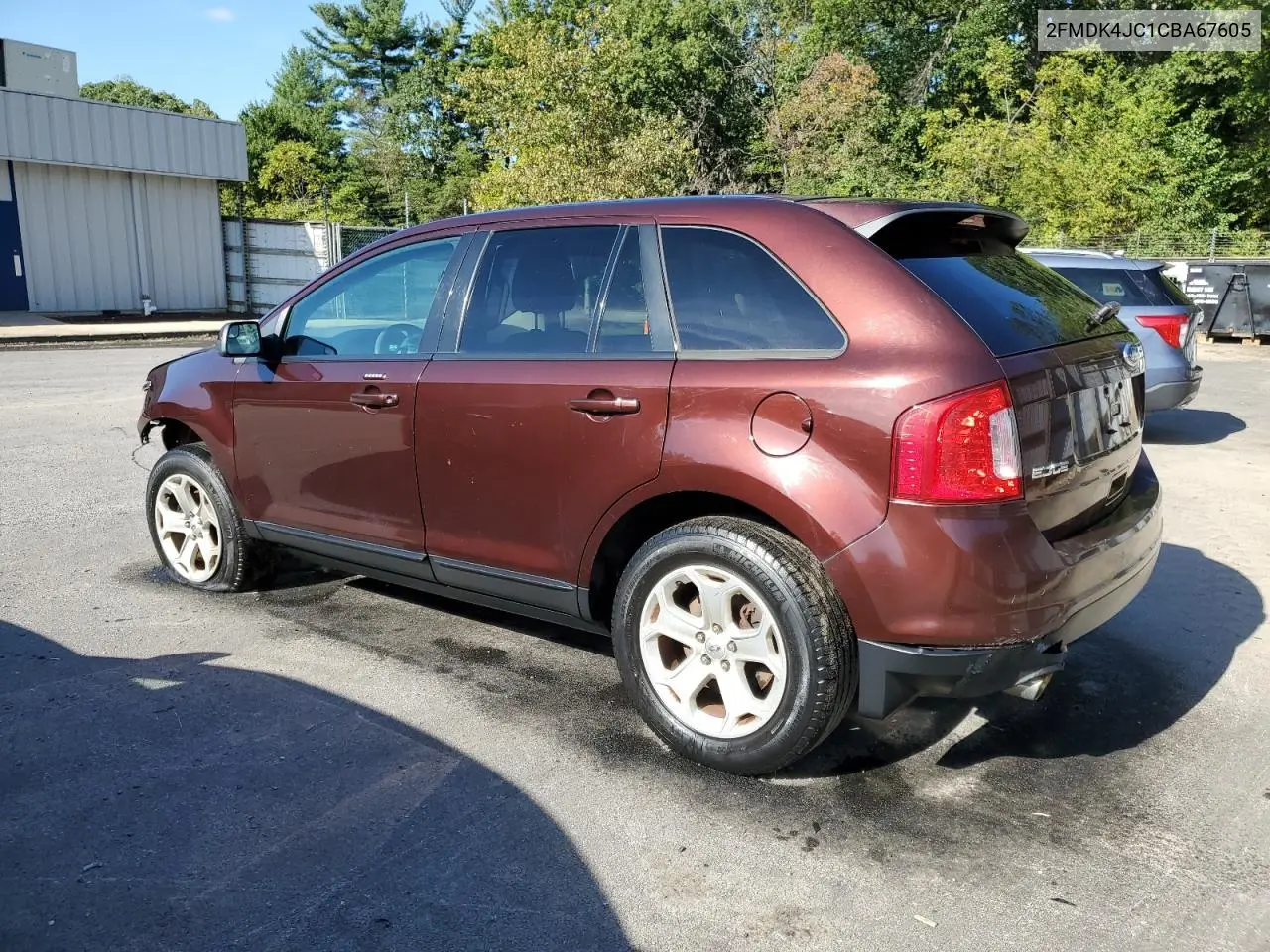 2FMDK4JC1CBA67605 2012 Ford Edge Sel
