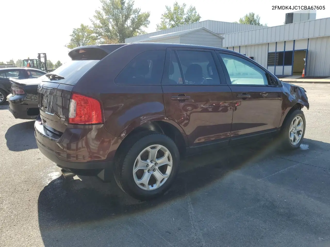 2FMDK4JC1CBA67605 2012 Ford Edge Sel
