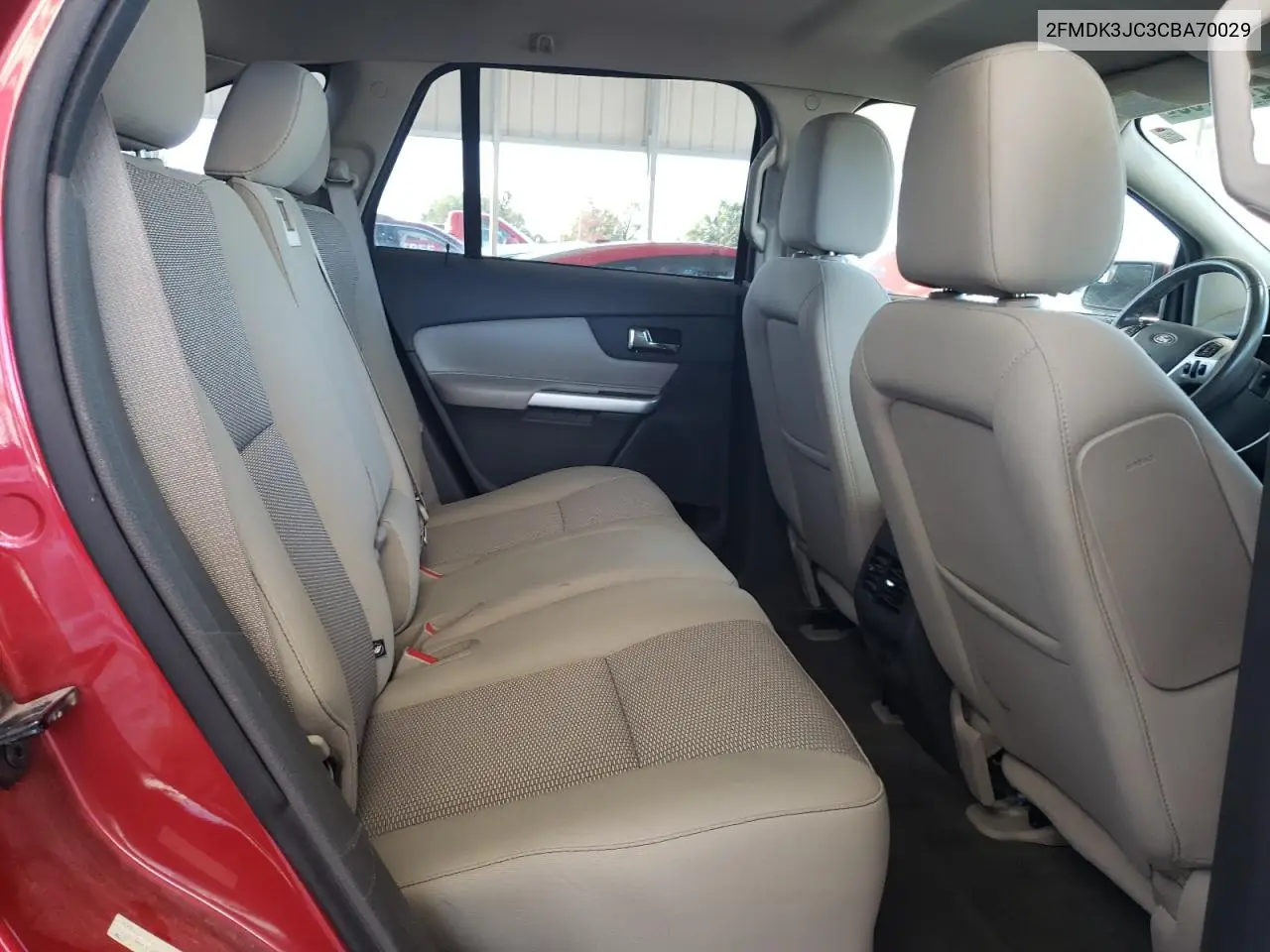 2FMDK3JC3CBA70029 2012 Ford Edge Sel