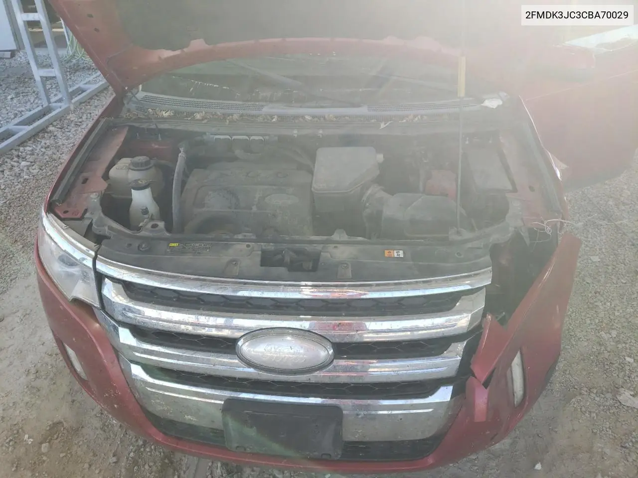 2FMDK3JC3CBA70029 2012 Ford Edge Sel