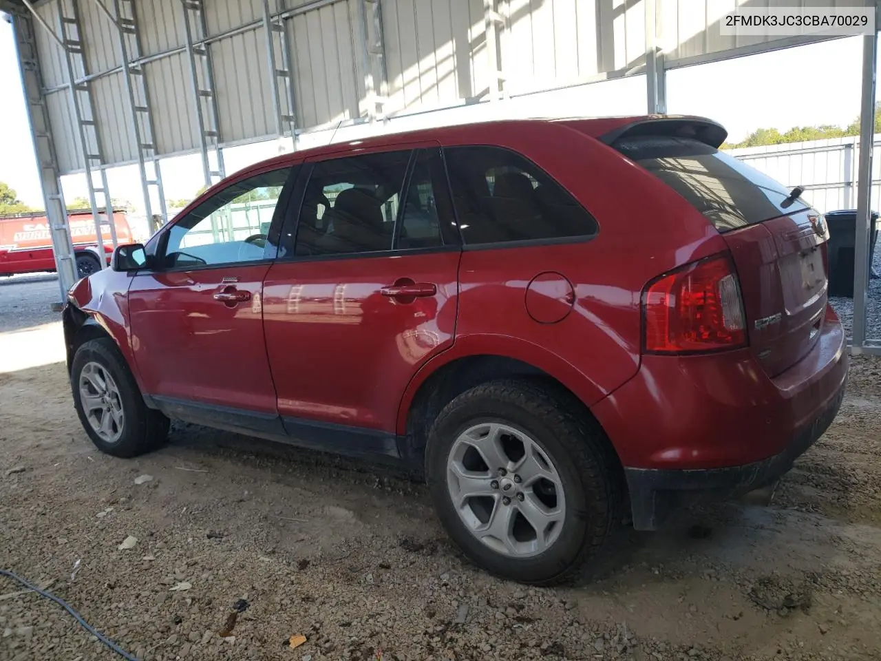 2FMDK3JC3CBA70029 2012 Ford Edge Sel