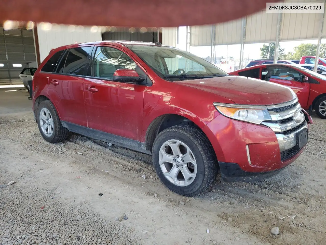 2FMDK3JC3CBA70029 2012 Ford Edge Sel