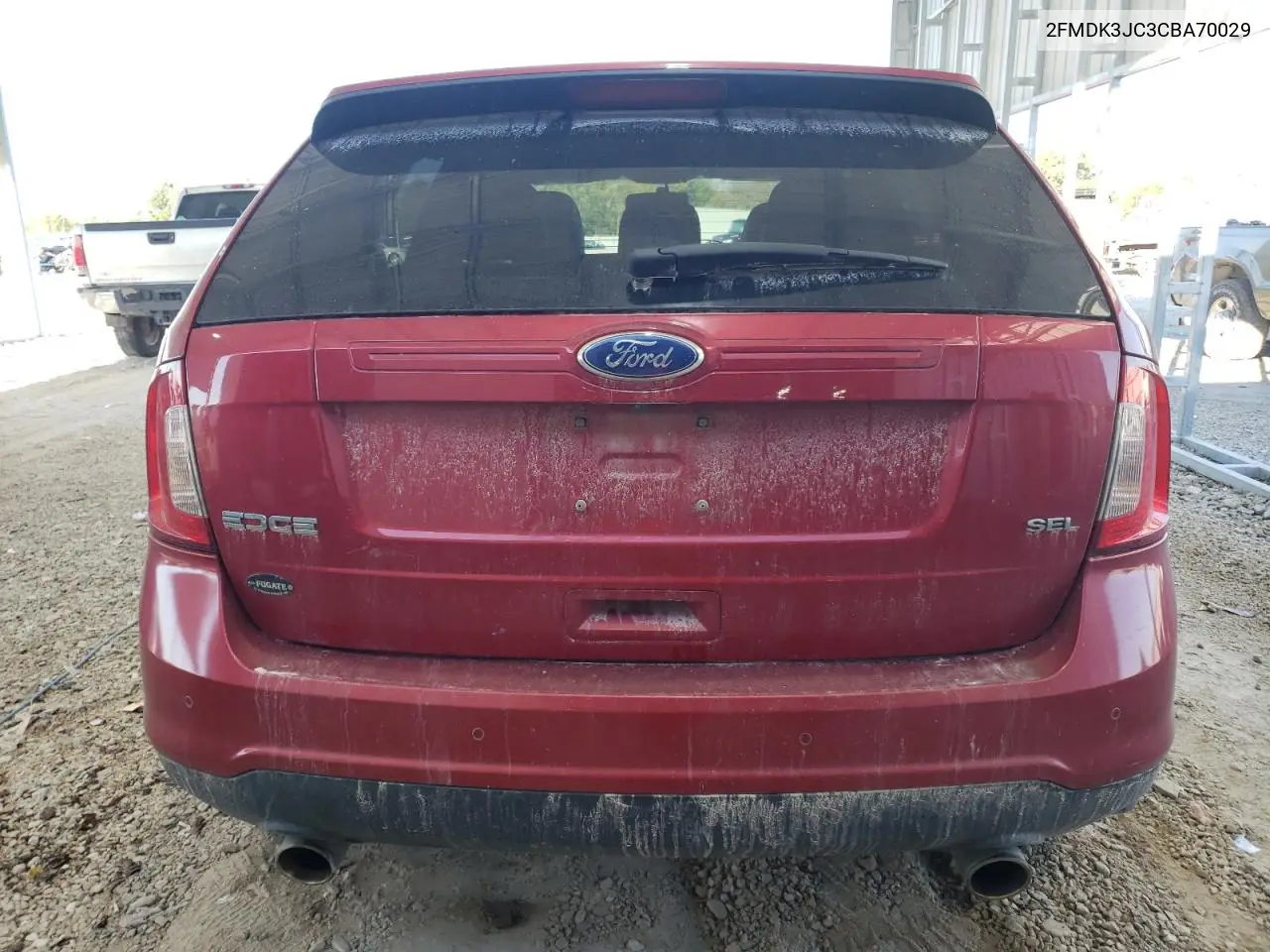 2FMDK3JC3CBA70029 2012 Ford Edge Sel