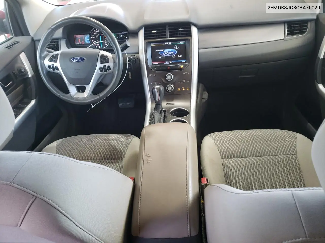 2FMDK3JC3CBA70029 2012 Ford Edge Sel