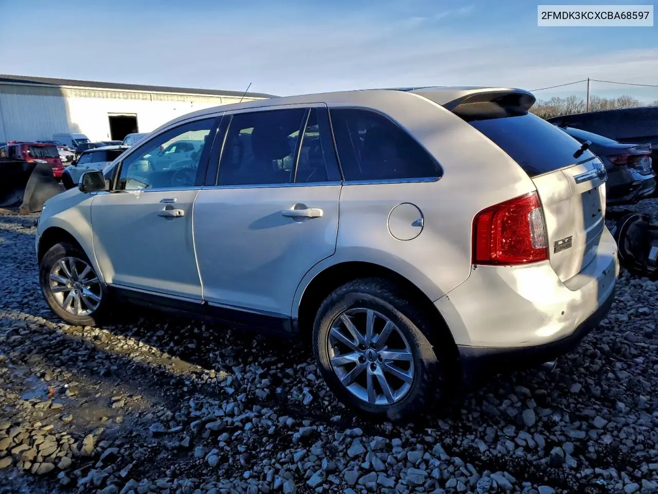 2FMDK3KCXCBA68597 2012 Ford Edge Limited