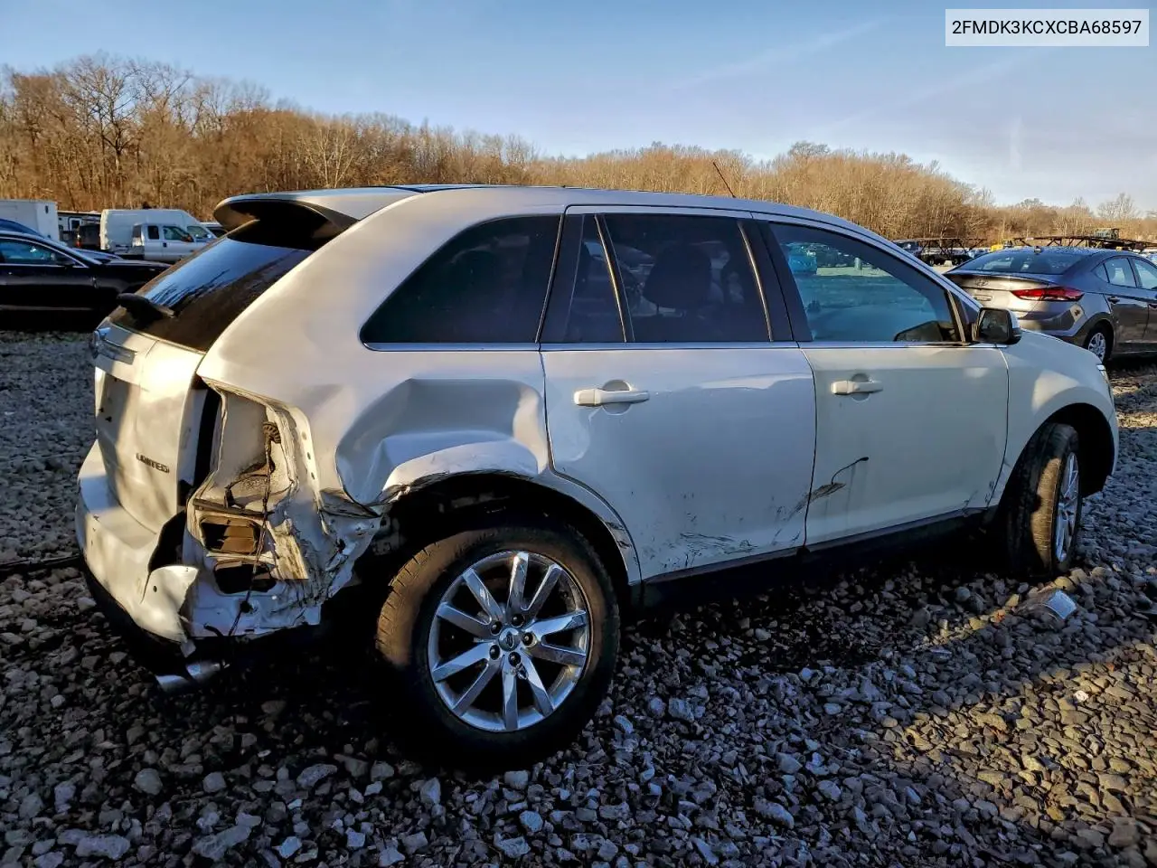 2FMDK3KCXCBA68597 2012 Ford Edge Limited