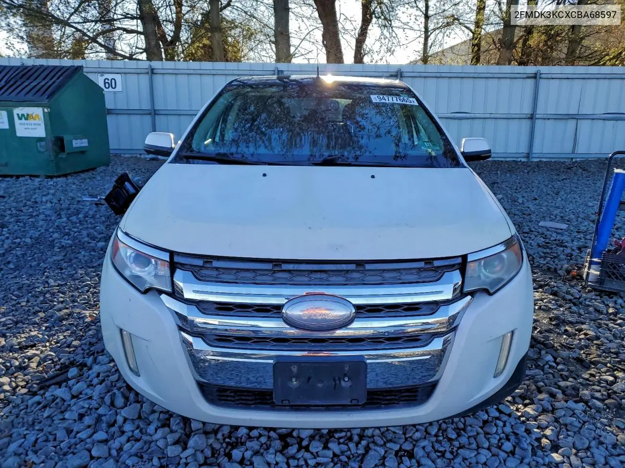 2FMDK3KCXCBA68597 2012 Ford Edge Limited
