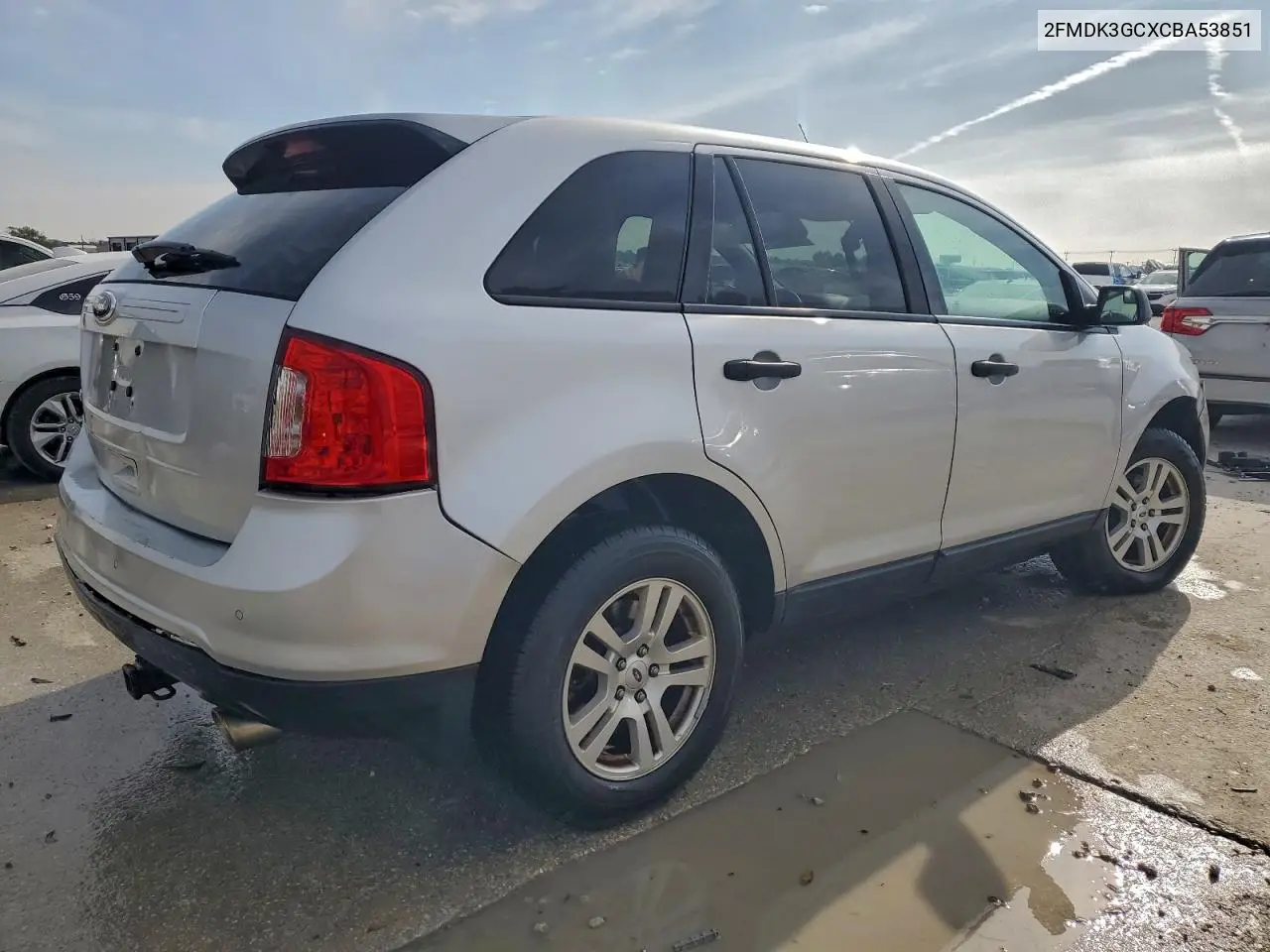 2FMDK3GCXCBA53851 2012 Ford Edge Se