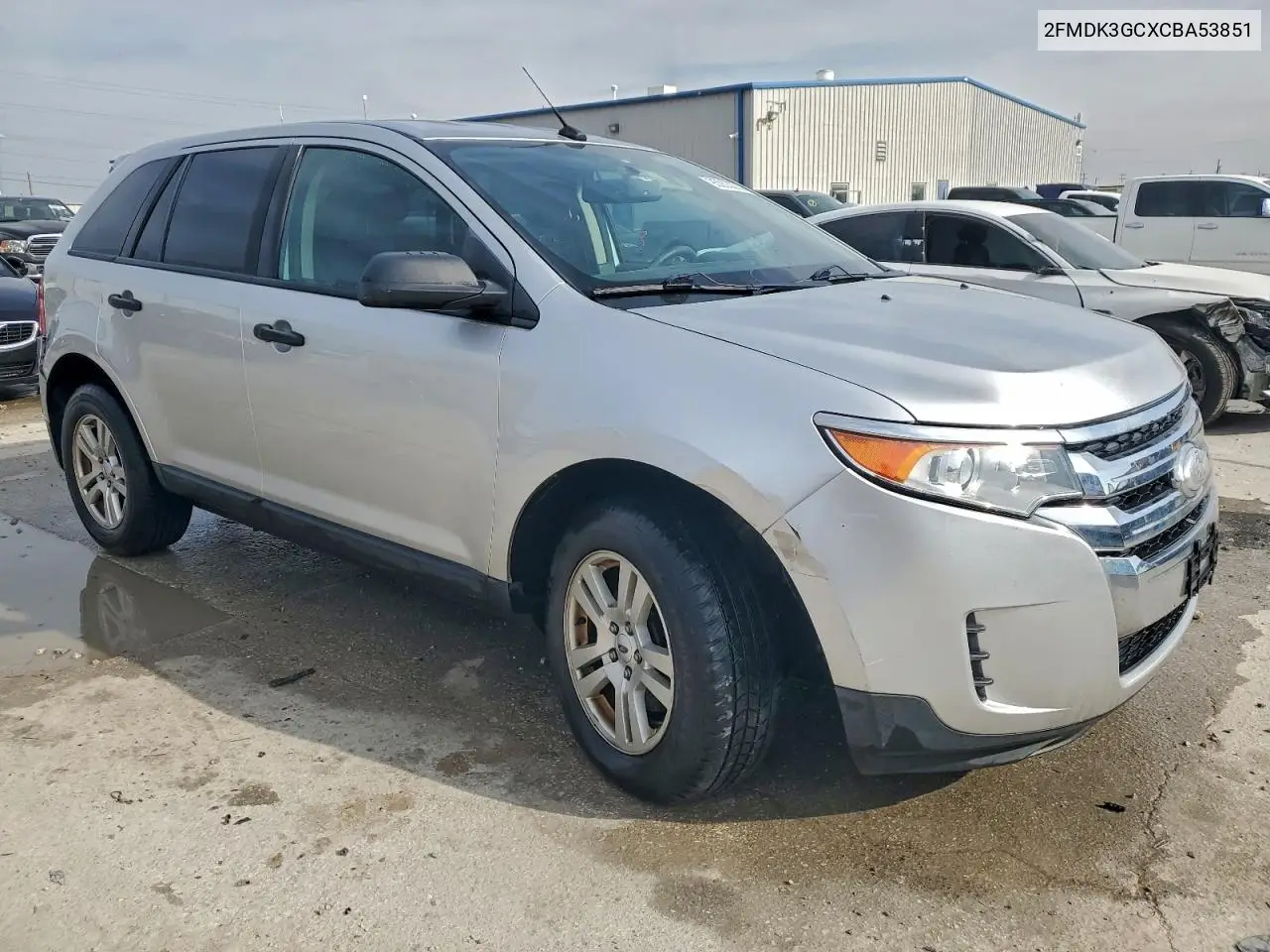 2FMDK3GCXCBA53851 2012 Ford Edge Se