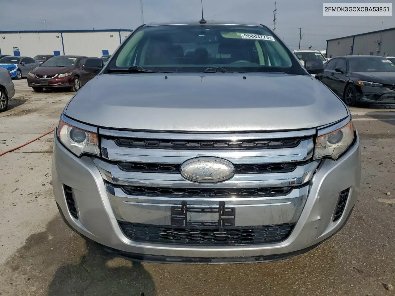 2FMDK3GCXCBA53851 2012 Ford Edge Se