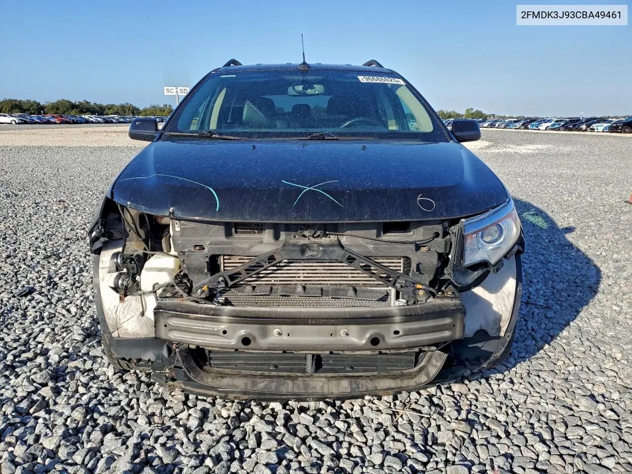 2FMDK3J93CBA49461 2012 Ford Edge Sel
