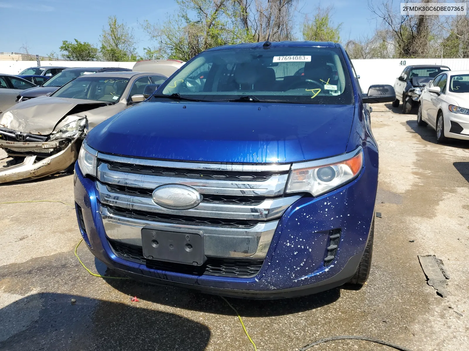 2FMDK3GC6DBE07365 2013 Ford Edge Se