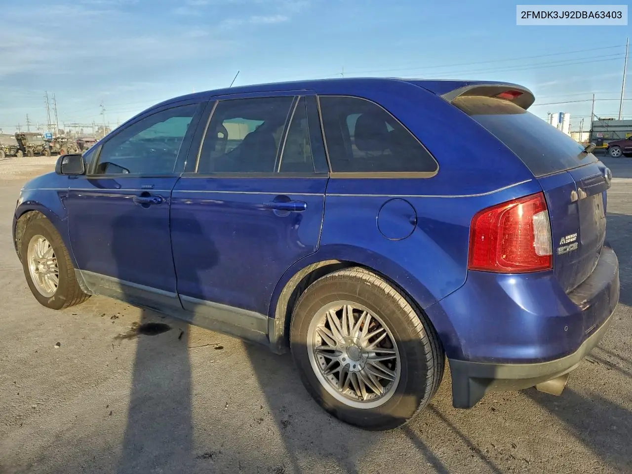 2FMDK3J92DBA63403 2013 Ford Edge Sel