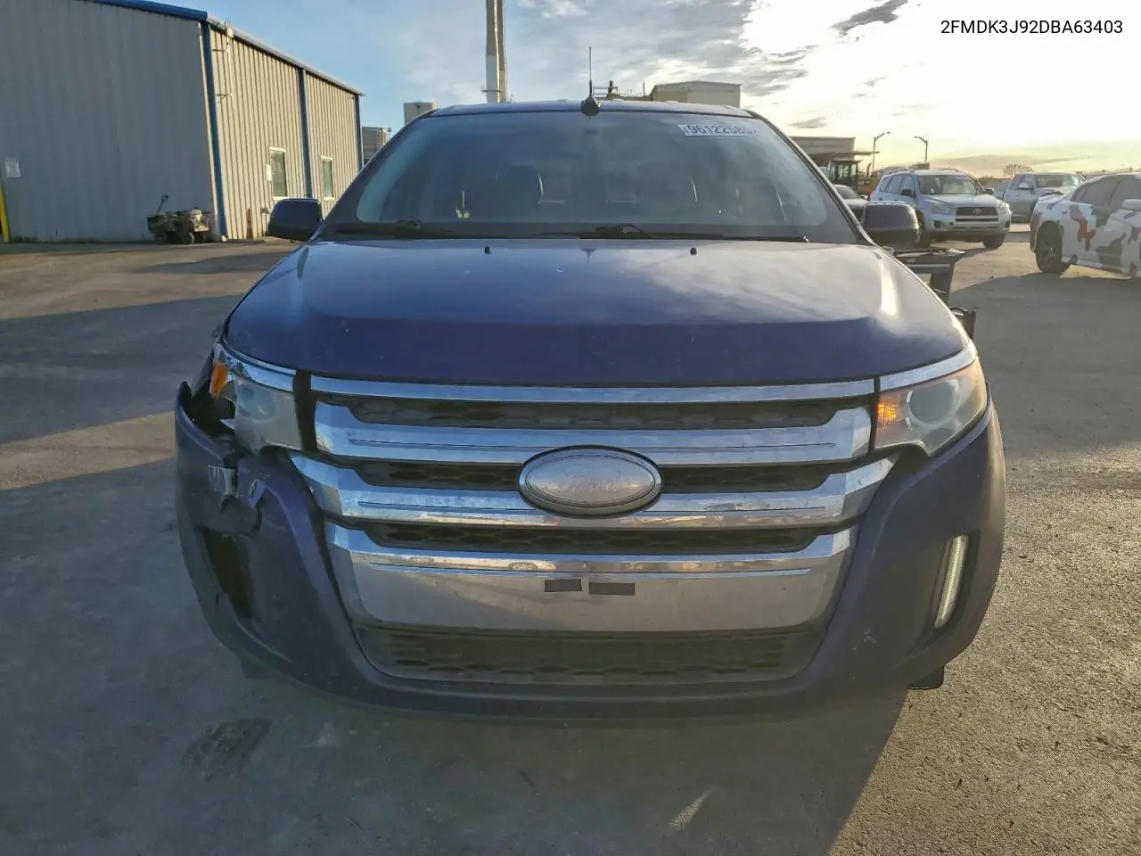2FMDK3J92DBA63403 2013 Ford Edge Sel