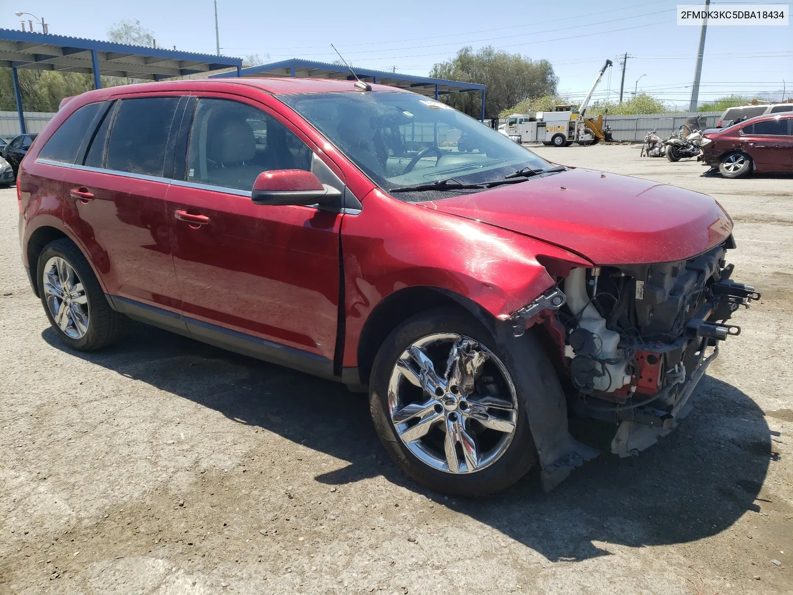 2013 Ford Edge Limited VIN: 2FMDK3KC5DBA18434 Lot: 55231454