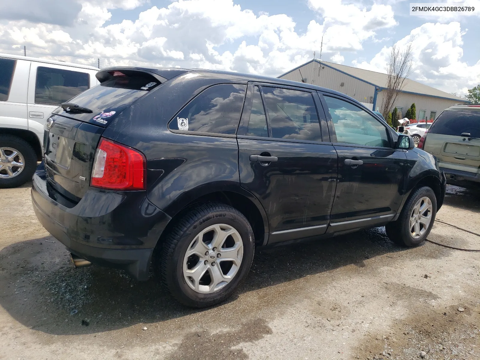 2013 Ford Edge Se VIN: 2FMDK4GC3DBB26789 Lot: 55469694