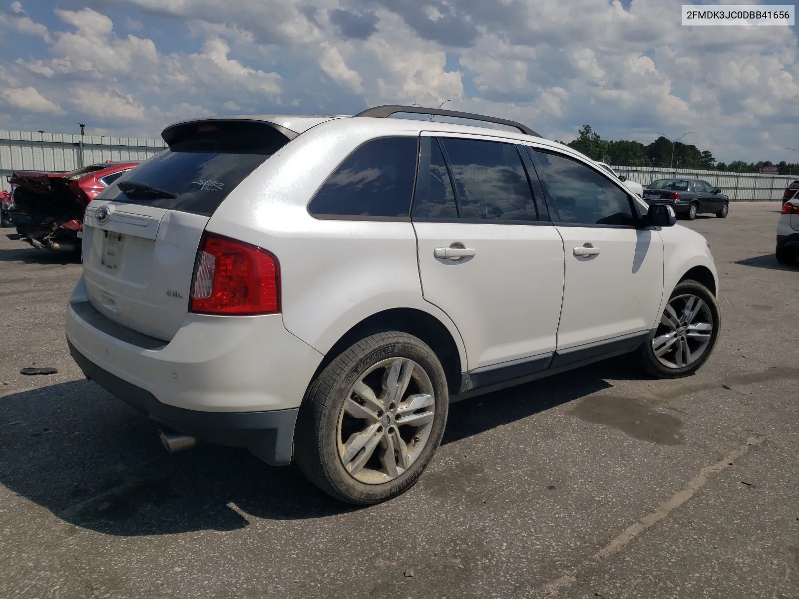 2013 Ford Edge Sel VIN: 2FMDK3JC0DBB41656 Lot: 56822224